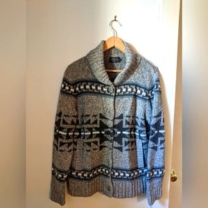 Pendleton button up sweater